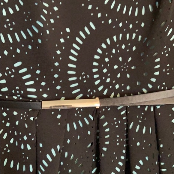 Stunning laser cut fit and flare dress - Picture 5 of 6